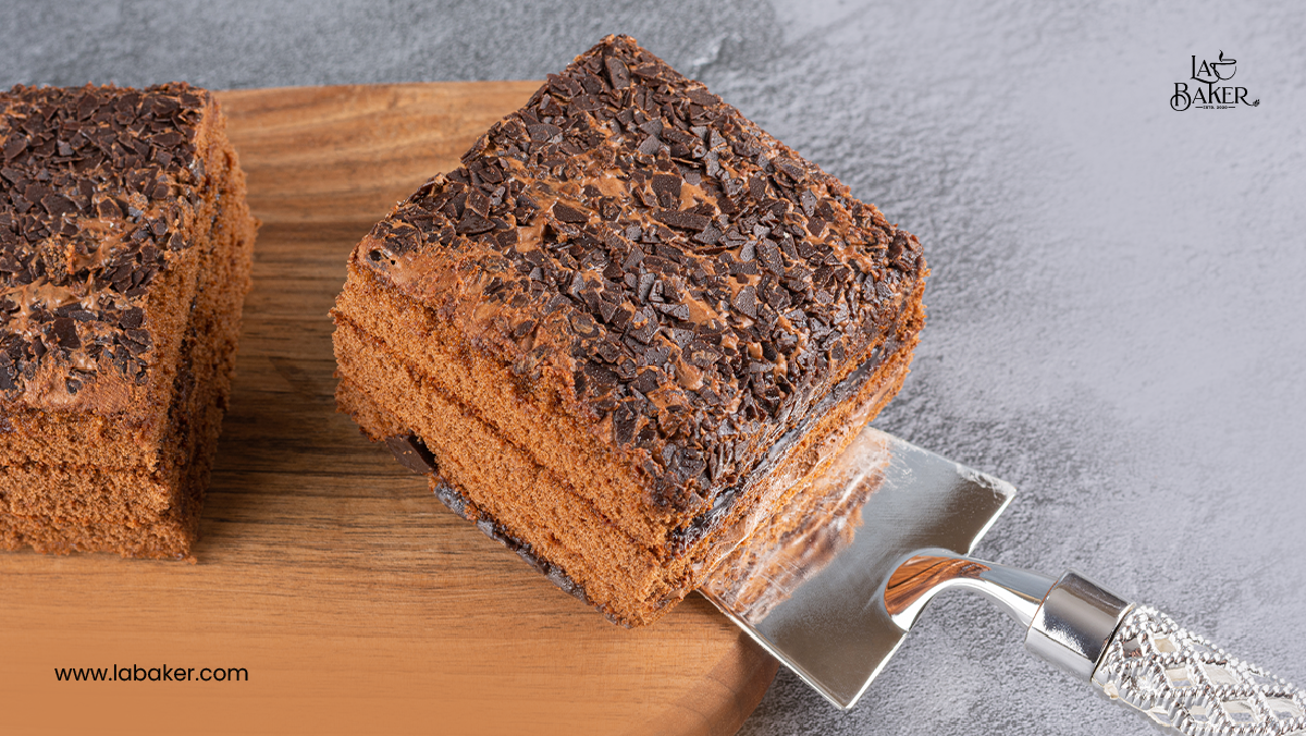 Chocolate Coffee & Hazelnut Cake Bake - Vegan - Ginger Bakers